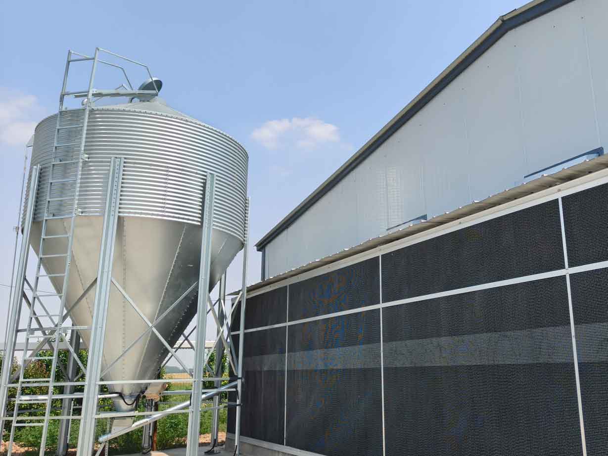 Feed Silo and Automatic Chicken Feeding​ Operation Guide​